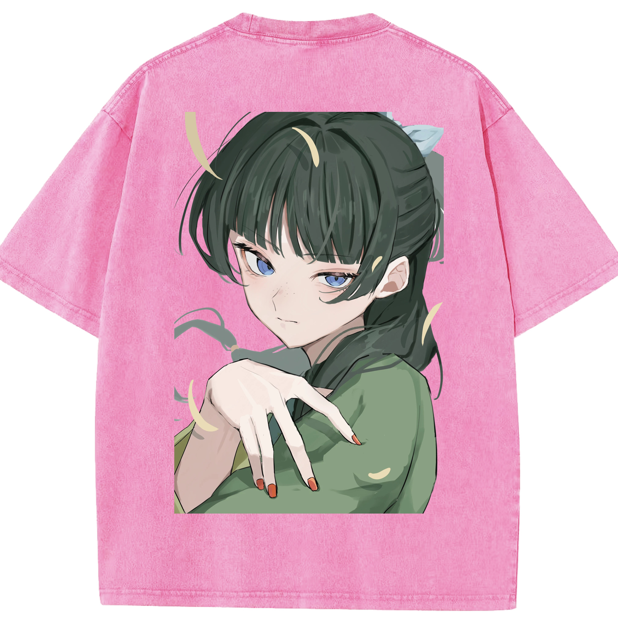 （画像用） 薬屋のひとりごと The Apothecary Diaries 綿100% ヴィンテージ風 半袖Tシャツ（背面プリント）